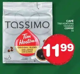 Marches Tradition TIM HORTONS TASSIMO COFFEE offer