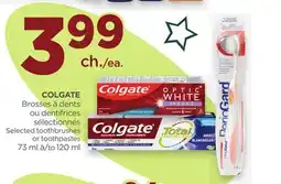Proxim COLGATE Selected toothbrushes or toothpastes offer