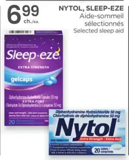Proxim NYTOL, SLEEP-EZE Selected sleep aid offer