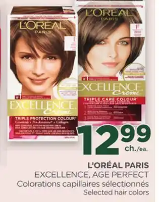 Proxim L'ORÉAL PARIS EXCELLENCE, AGE PERFECT Selected hair colors offer