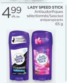 Proxim LADY SPEED STICK Selected antiperspirants offer