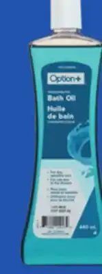 Proxim OPTION+ Bath oil offer