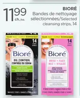 Proxim BIORÉ Selected cleansing strips offer