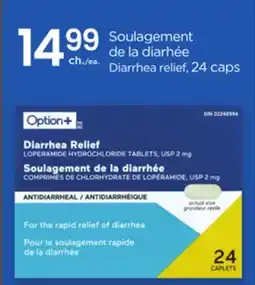 Proxim OPTION+ Diarrhea relief offer