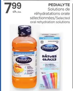 Proxim PEDIALYTE Selected oral rehydration solutions offer