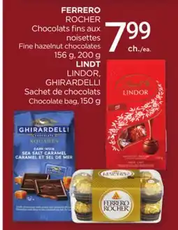 Proxim FERRERO ROCHER, LINDT LINDOR, GHIRARDELLI offer