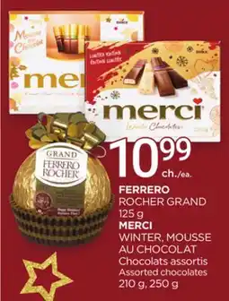 Proxim FERRERO, MERCI offer