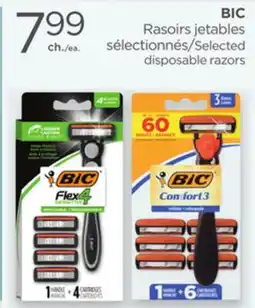 Proxim BIC Selected disposable razors offer