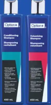 Proxim OPTION+ Blue shampoo offer