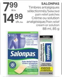 Proxim SALONPAS pain relief patches offer