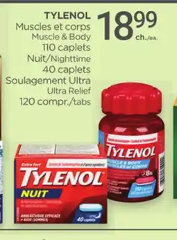 Proxim TYLENOL Muscles & Body offer