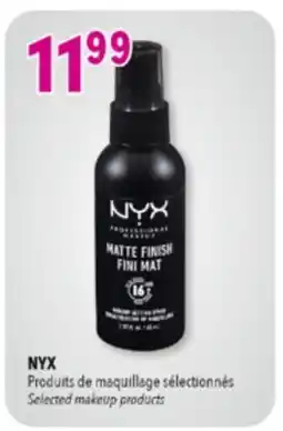 Familiprix NYX On selected makeup products offer