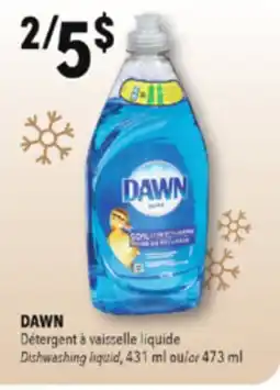 Familiprix DAWN, Dishwashing liquid, 431 ml ou/or 473 ml offer