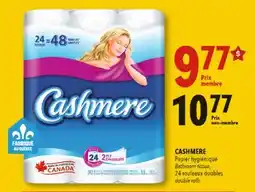 Familiprix Cashmere 2 ply bathroom tissue rolls 24un offer