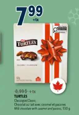 Familiprix TURTLES, Classic, Milk chocolate with caramel and pacans, 150 g offer