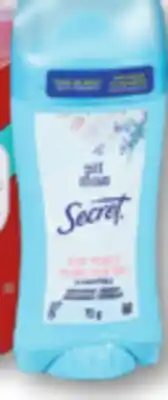 Familiprix ALPEN SECRETS, OLD SPICE or SECRET Selected products offer