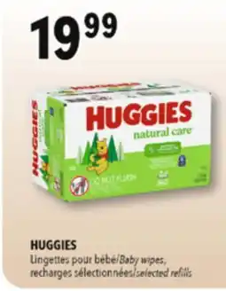 Familiprix HUGGIES Baby wipes selected refills offer