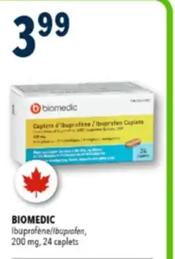 Familiprix BIOMEDIC Ibuprofen, 200 mg, 24 caplets offer