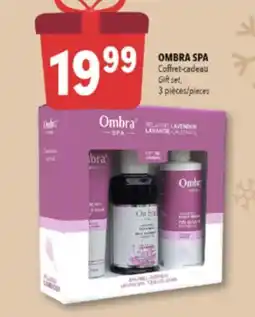 Familiprix OMBRA SPA Gift set, 3 pieces offer