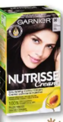 Familiprix Garnier Nutrisse Cream permanent hair dye #30 Intense Dark Brown offer