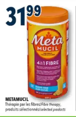 Familiprix METAMUCIL, Fibre therapy, selected products offer