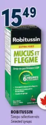 Familiprix ROBITUSSIN, Selected syrups offer