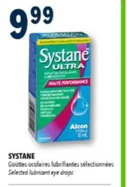 Familiprix SYSTANE Selected lubricant eye drops offer
