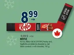Familiprix NESTLÉ, Kit Kat, NHL hockey stick, Wafer enrobed in milk chocolate, 141 g offer