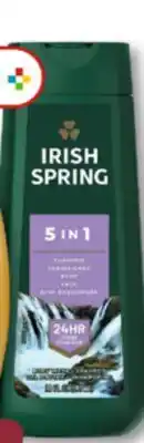 Familiprix Irish Spring 5 in 1 body wash + shampoo 591ml offer