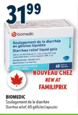Familiprix BIOMEDIC, Diarrhea relief, 60 capsules offer