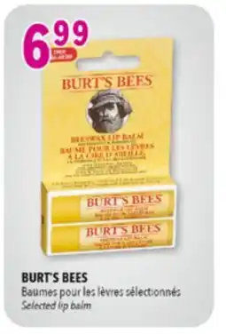 Familiprix BURT'S BEES Selected lip balm offer