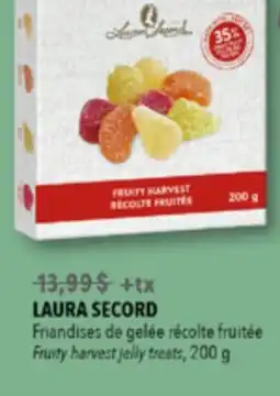 Familiprix LAURA SECORD, Fruity harvest jelly treats, 200 g offer