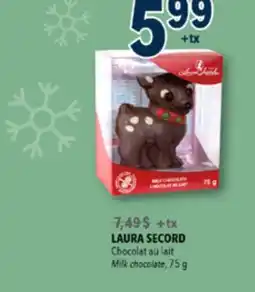 Familiprix LAURA SECORD Milk chocolate offer