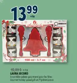 Familiprix LAURA SECORD, Gourmet holiday spread gift set, 9 pieces offer