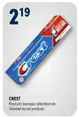Familiprix Crest cavity protection toothpaste 125ml offer