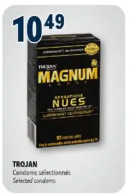 Familiprix TROJAN Selected condoms offer