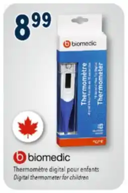 Familiprix BIOMEDIC, Digital thermometer for children offer
