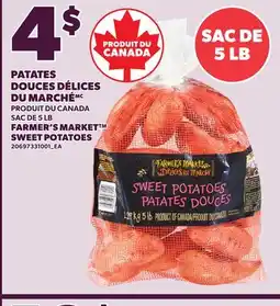Provigo FARMER'S MARKET SWEET POTATOES, SAC DE 5 LB offer