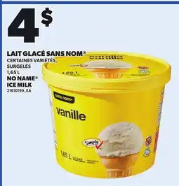 Provigo NO NAME ICE MILK, 1,65 L offer