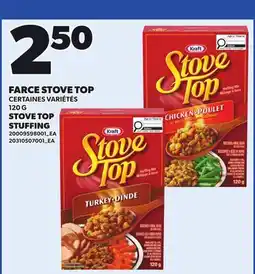 Provigo STOVE TOP STUFFING, 120 G offer