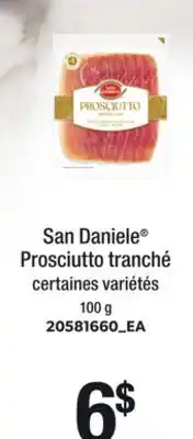 Provigo SAN DANIELE PROSCIUTTO TRANCHÉ, 100 G offer
