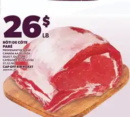 Provigo CAP OFF RIB ROAST offer