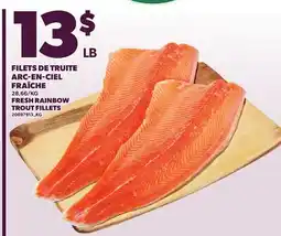 Provigo FRESH RAINBOW TROUT FILLETS offer