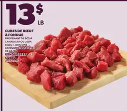Provigo FONDUE BEEF CUBES offer