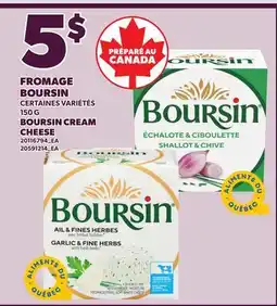 Provigo FROMAGE BOURSIN, 150 G offer