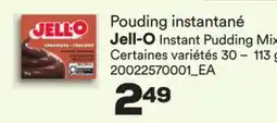 Provigo JELL-O INSTANT PUDDING MIX, 30 – 113 g offer