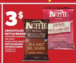 Provigo KETTLE BRAND POTATO CHIPS, 156/198 G offer