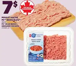 Provigo PC BLUE MENU GROUND CHICKEN, 454 G offer