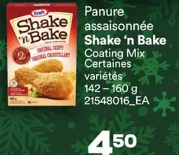 Provigo PANURE ASSAISONNÉE SHAKE 'N BAKE, 142 – 160 g offer