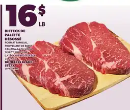 Provigo BIFTECK DE PALETTE DÉSOSSÉ offer